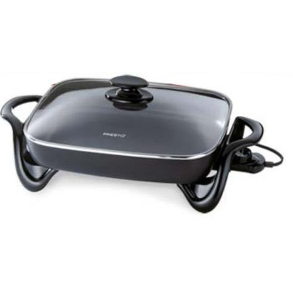National Presto National Presto Industries 06852 16 in. Electric Skillet with Glass Cover 6852